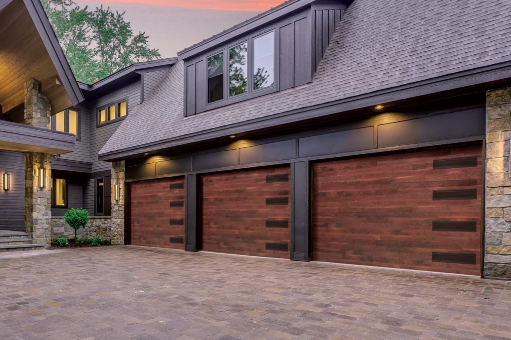Ozark series residential garage door model 3700