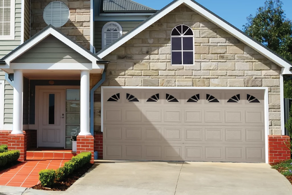 Traditional Raised Panel residential garage door model 510-511