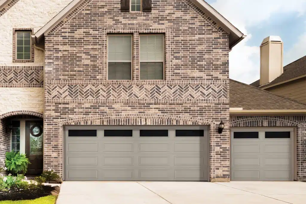 Raised Ranch Panel Garage Door Model 490/491
