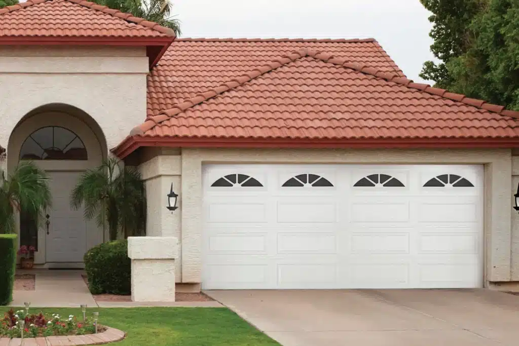 Raised Ranch Panel Garage Door Model 590/591