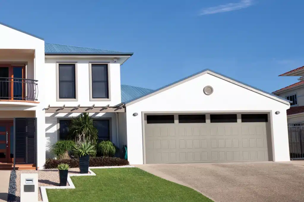 Short Recessed Panel Model 3620 Garage Door