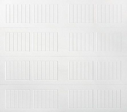 Grooved Panel Carriage Style Garage Door