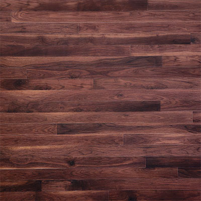 Ozark Series Garage Door Panel Plank Walnut Wood Finish