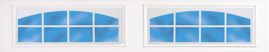 Carriage Style Stockton Arch Window Insert