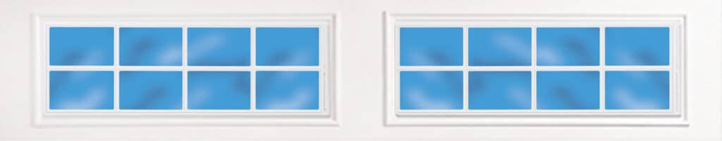 Carriage Style Stockton Window Insert